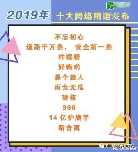 2019年十大流行语、十大新词语、十大网络用语新鲜出炉!年度国内字词竟然是这些…