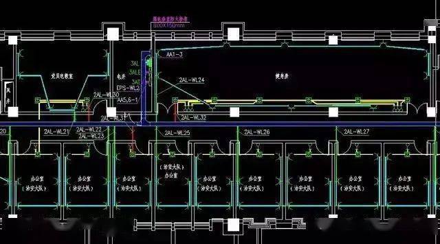 平面布置图是电气施工图中的重要图纸之一,如变,配电所电气设备安装