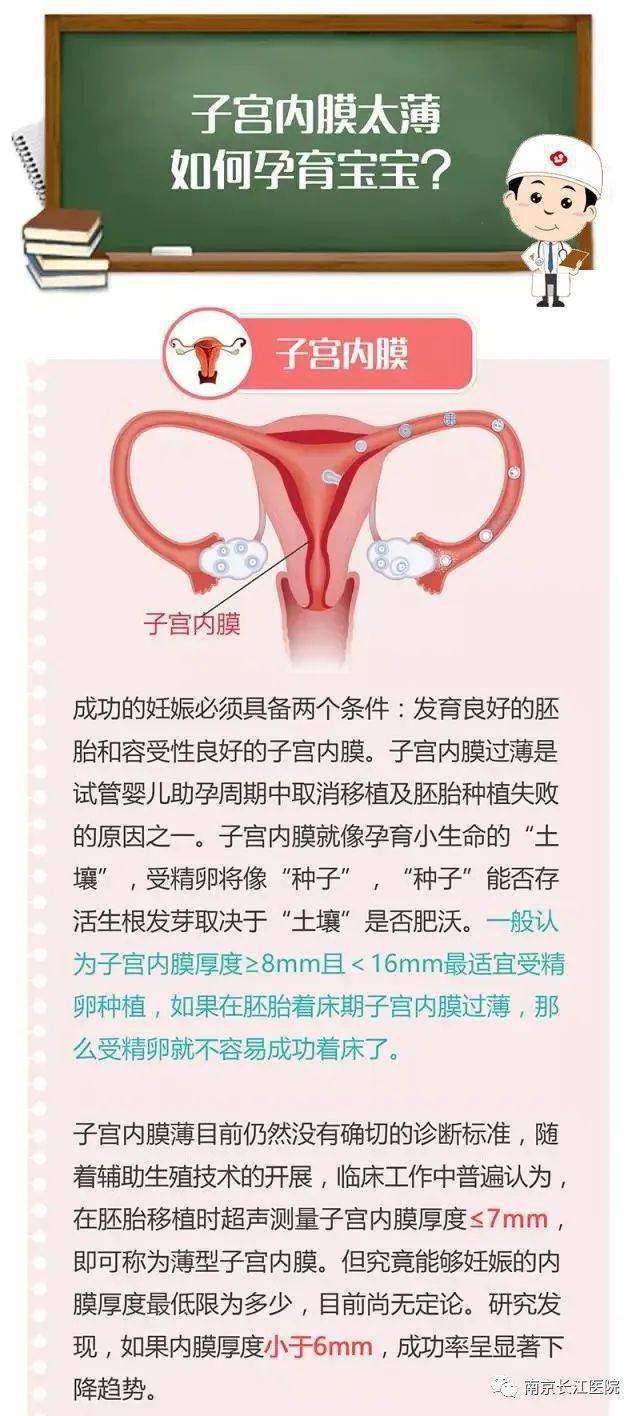 【长江科普】子宫内膜薄如何怀孕?