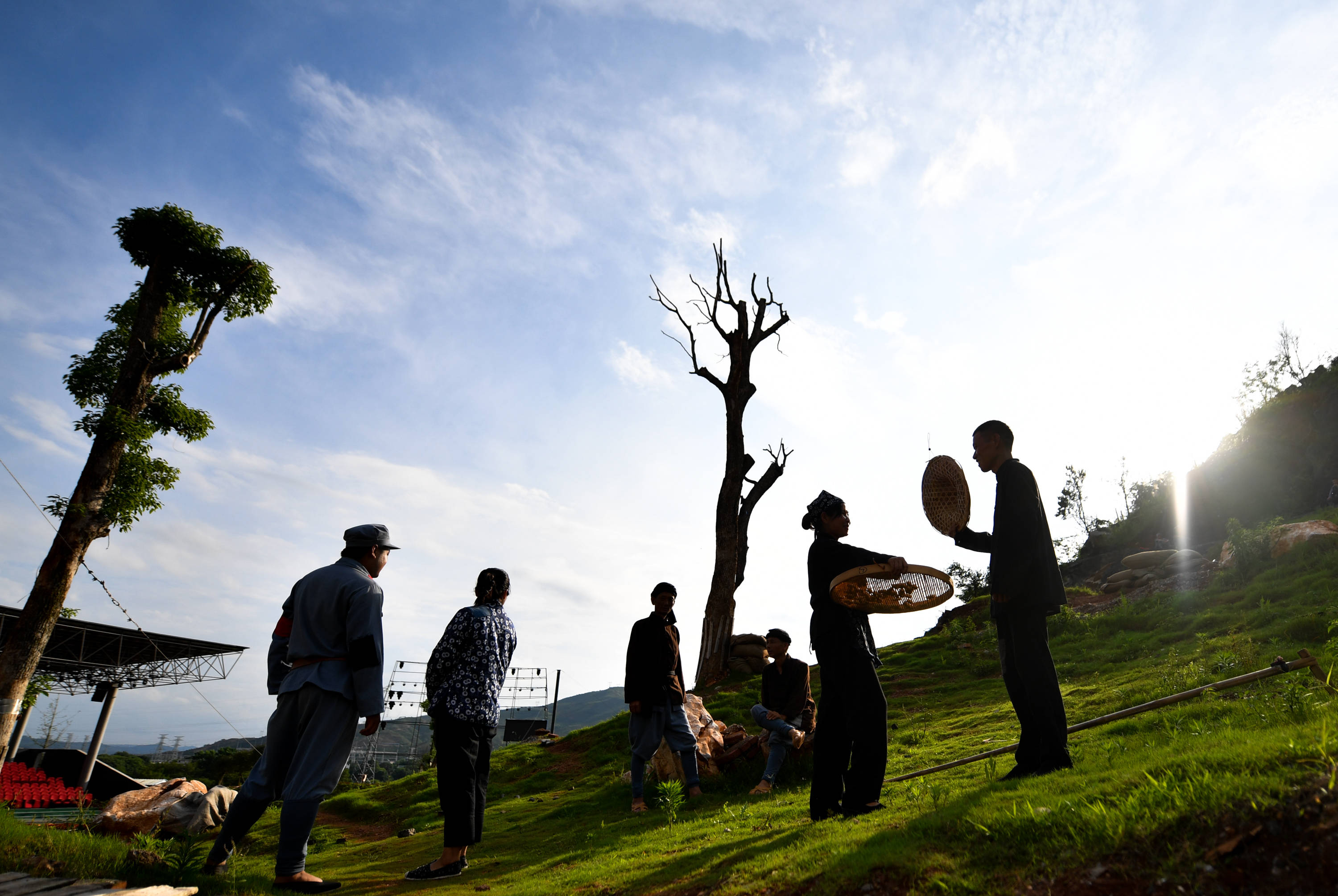 旅游|老矿工“演”出脱贫新生活