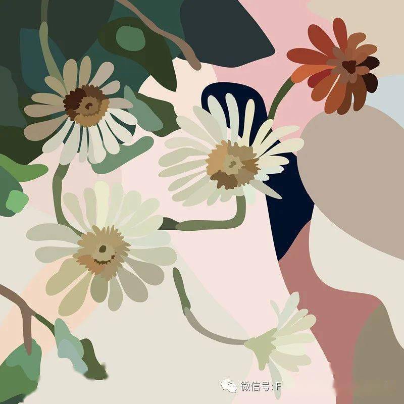 kimmy 用莫兰迪色画花的澳洲艺术家#fashion艺术