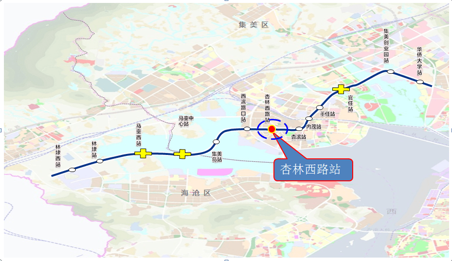 厦门地铁6号线最新消息!这个站点将围挡施工,17条公交线路调整