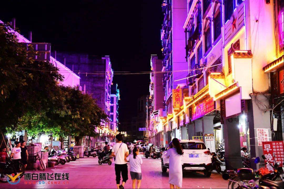 博白这些夜景街区,哪一个是你心中最爱?