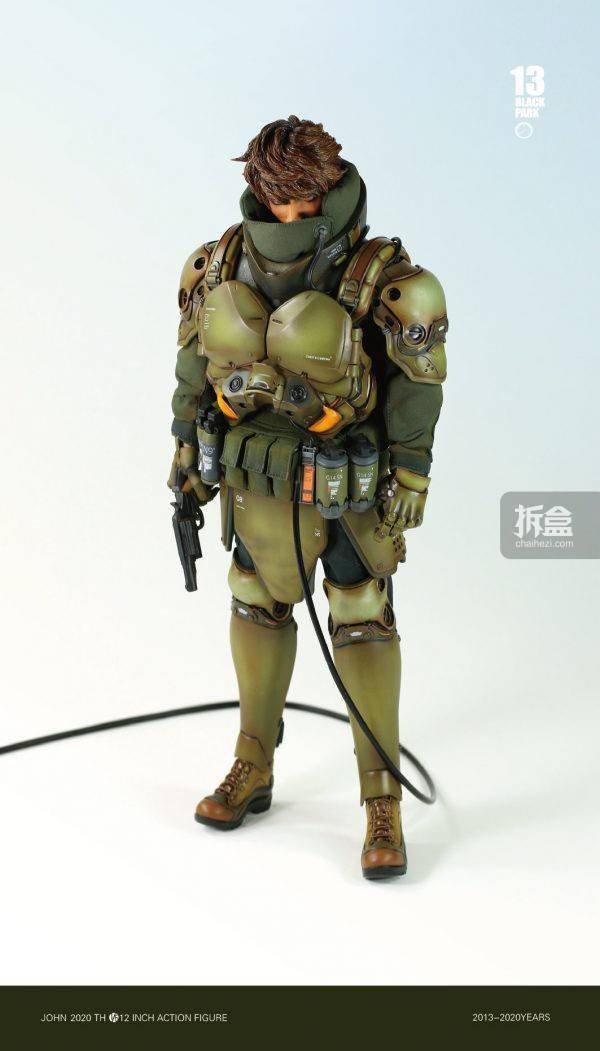 BLACK 13 PARK 】烬燃/重装压制作战部队棕熊1:6人偶_熊头