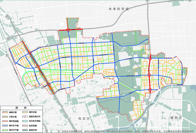 回天地区控规草案公示,规划幼儿园77处,小学21处