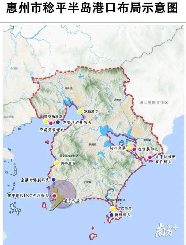 惠湾稔平半岛经济总量_稔平半岛地图