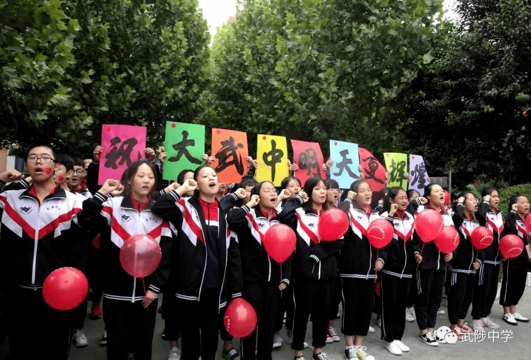 武陟中学开设有"音乐,美术,书法,播音,舞蹈"等特色课程,发展学生