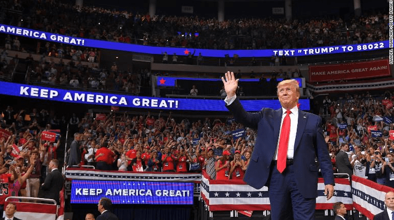 特朗普|特朗普宣布推迟竞选集会，因为一个与解放黑奴有关的节日