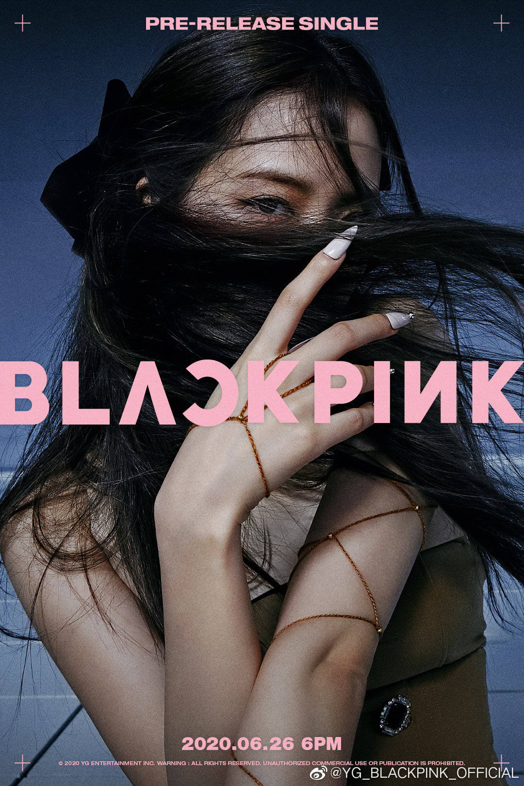 blackpink回归单曲海报公布透露新歌很潮很酷
