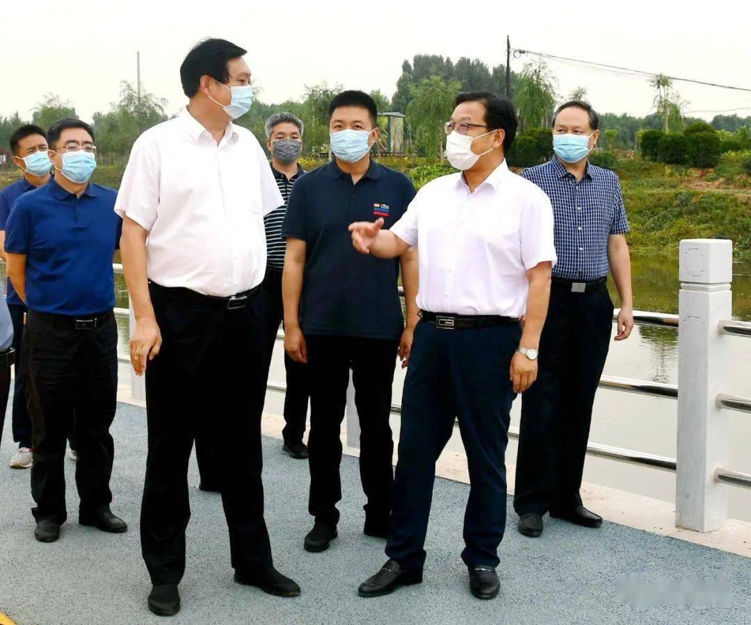 副市长杜树杰到磁县督导检查滏阳河生态修复治理工程