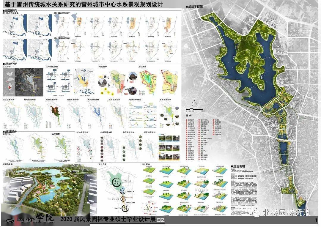 82 基于雷州传统城水关系研究的雷州城市中心水系景观规划设计