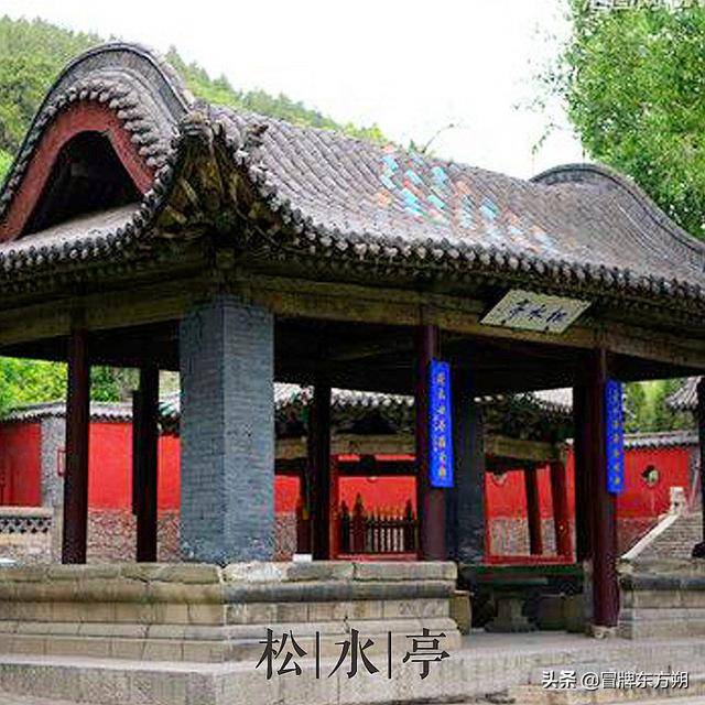 大美中国古建筑名亭篇:第四十六座,山西晋祠松水亭