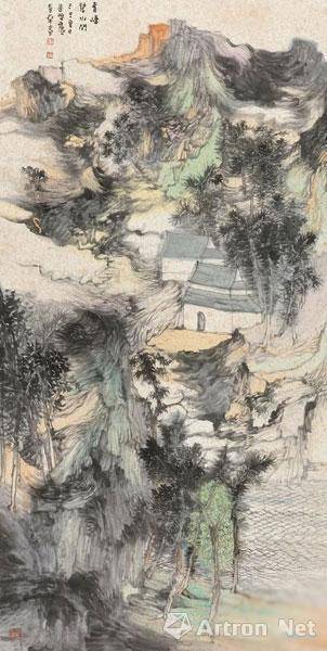 山水间的歌者 王贵华山水画