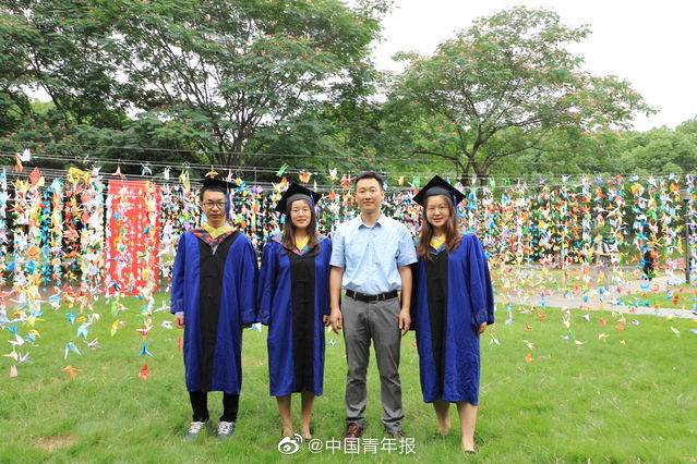 矩阵|华中农大万枚纸鹤矩阵祝福毕业生