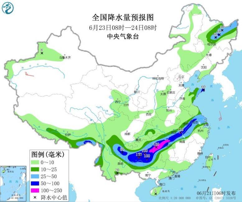 江南|长江中下游等地有强降雨 华北江南等地有高温天气
