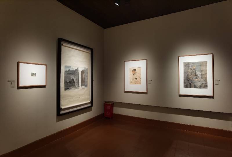 徐悲鸿美术馆·重庆开馆,重要代表作《巴人汲水图》亮相山城