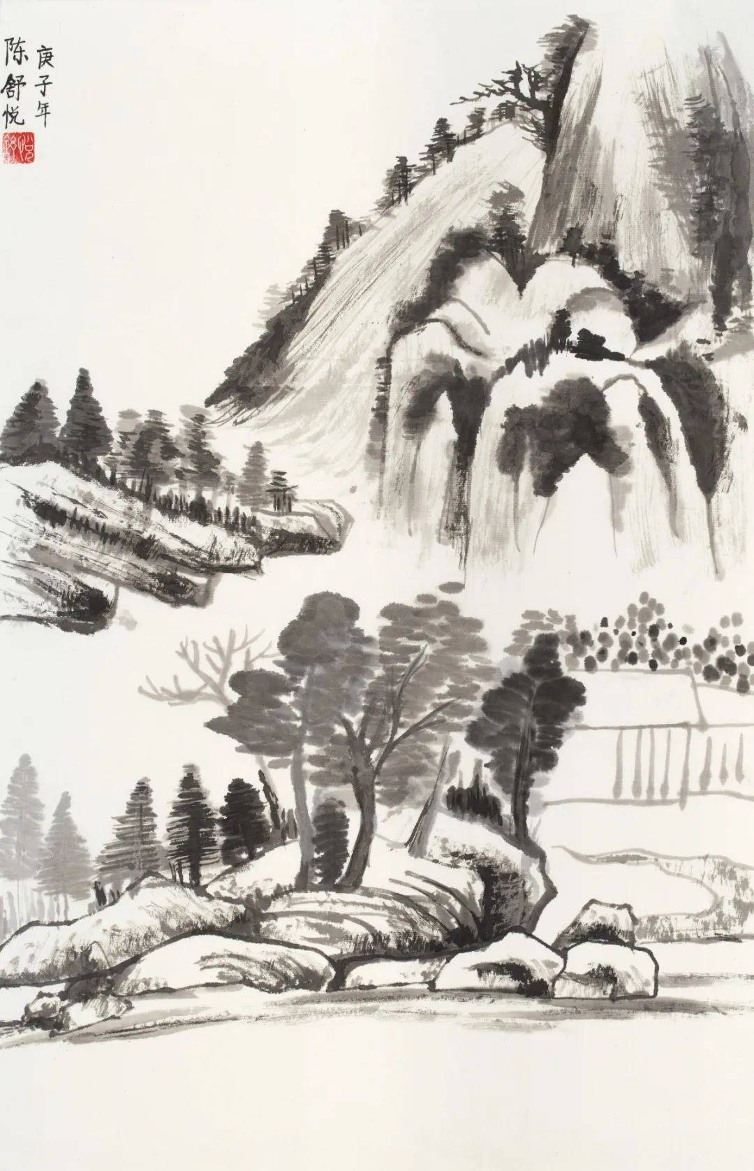 精彩活动云间童画笔墨生辉童画董其昌松江区中小学生中国画作品展二