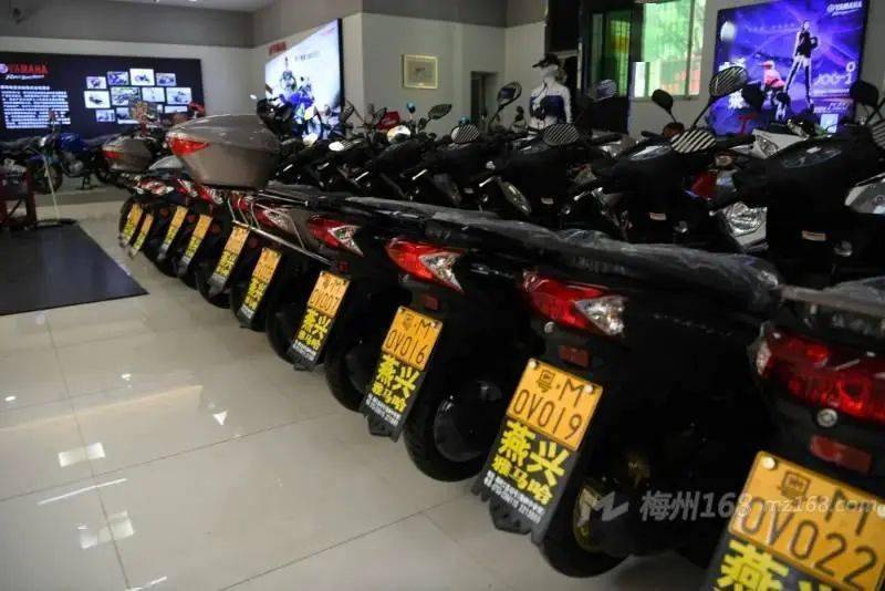 梅州启动首个摩托车"带牌销售"!购买只需一个条件