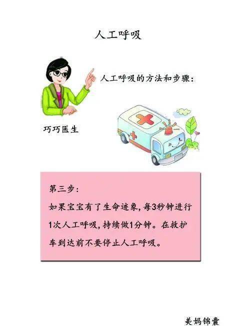 宝宝|宝宝发生危险如何做人工呼吸？？