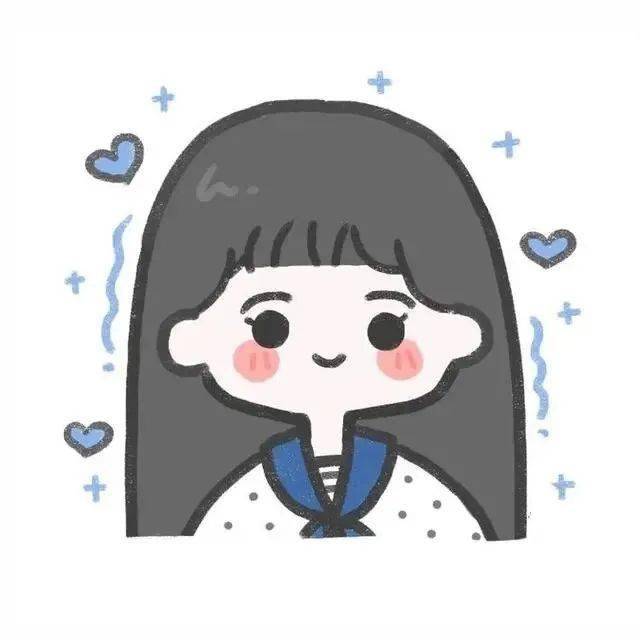 手绘:简笔手绘人物,可爱小女孩,你最喜欢的风格来啦