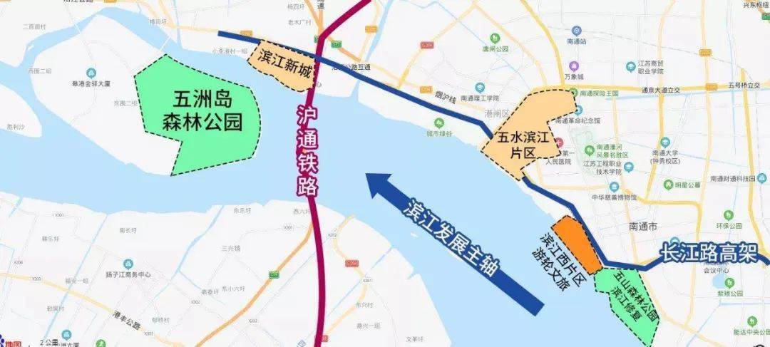 南通滨江高铁板块将乘势崛起!