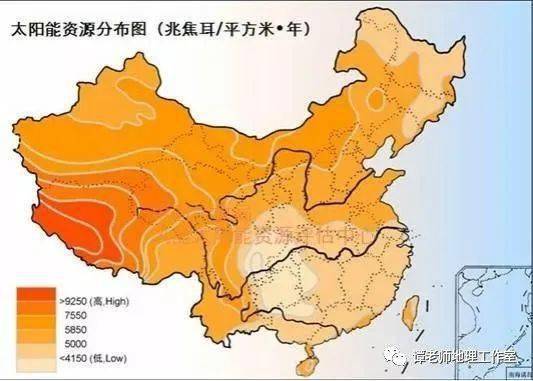 世界太阳能资源分布江南体育中国太阳能资源详细分布(图2)