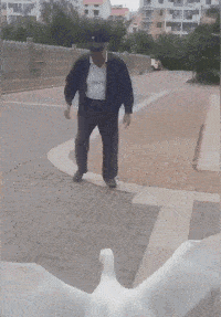 搞笑GIF:那只手到底干了什么,让妹子笑的这么开心!