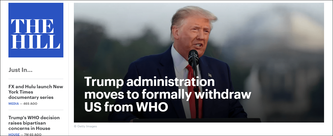 特朗普|对着干！拜登：若当选，第一天就重返世卫