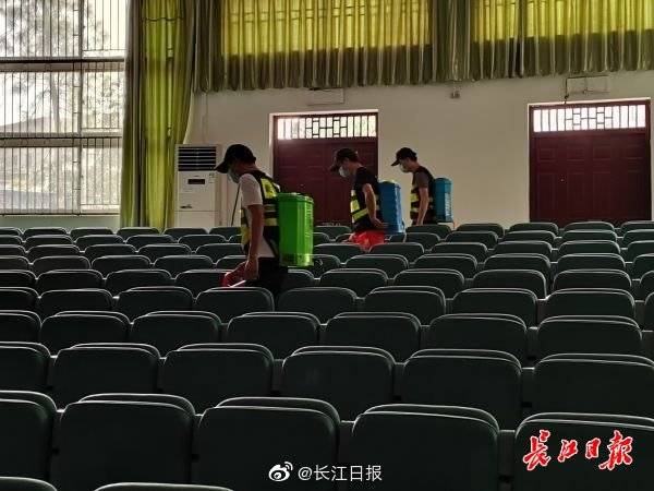 考点|高考落幕，这个考点开始全面消杀，迎接学生返校复课