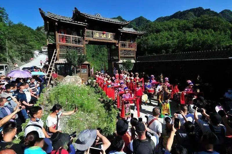 创建天府旅游名县丨盛夏时节北川洒啦溪与你阵阵清凉