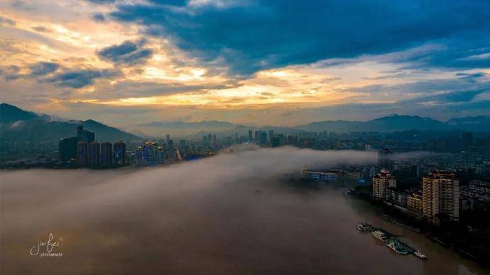 现代版|烟波浩渺！有你守护的“现代版富春山居图”更加美丽