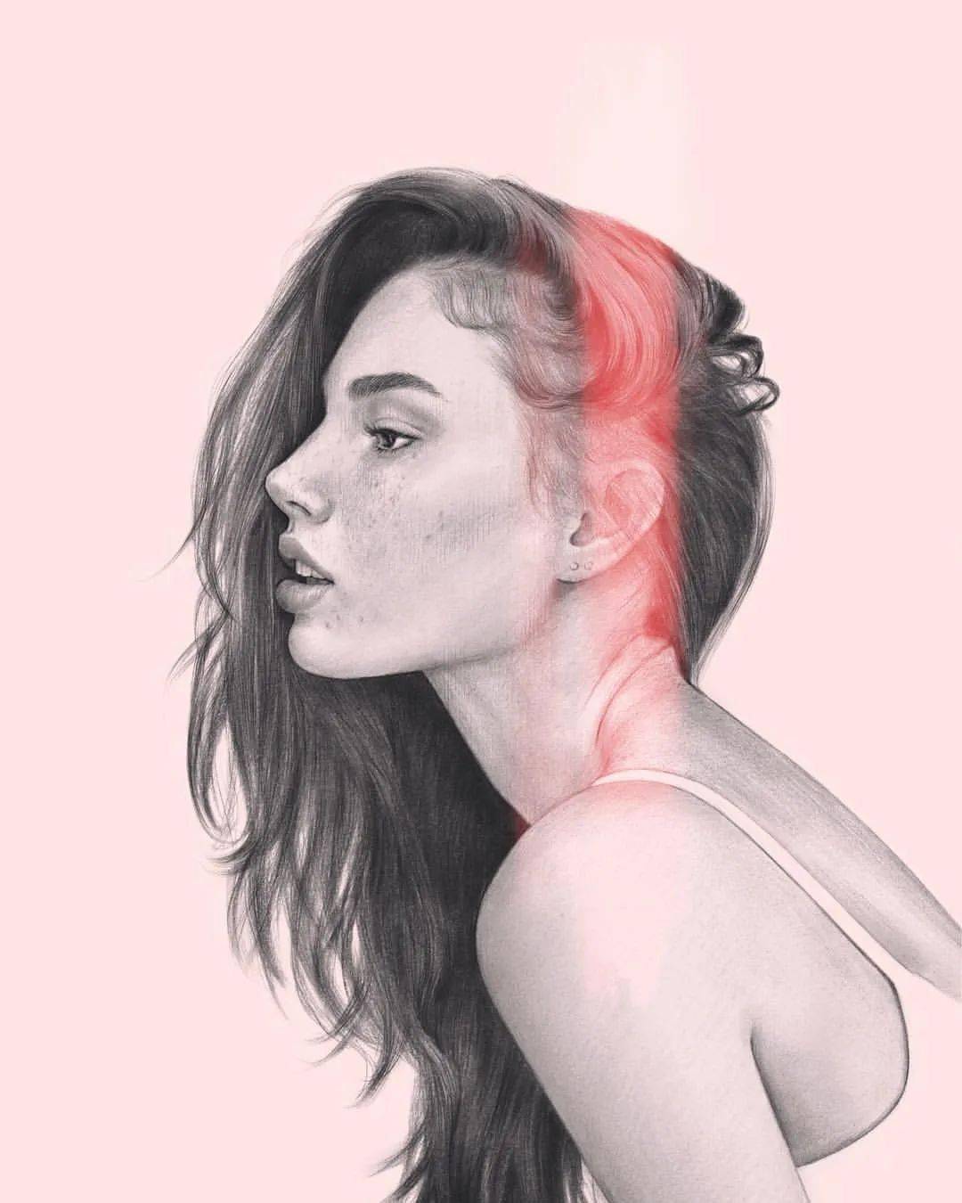 大神|时装画灵感|三庭五眼傻傻分不清楚?大神Nadia Coolrista超美步骤分享!