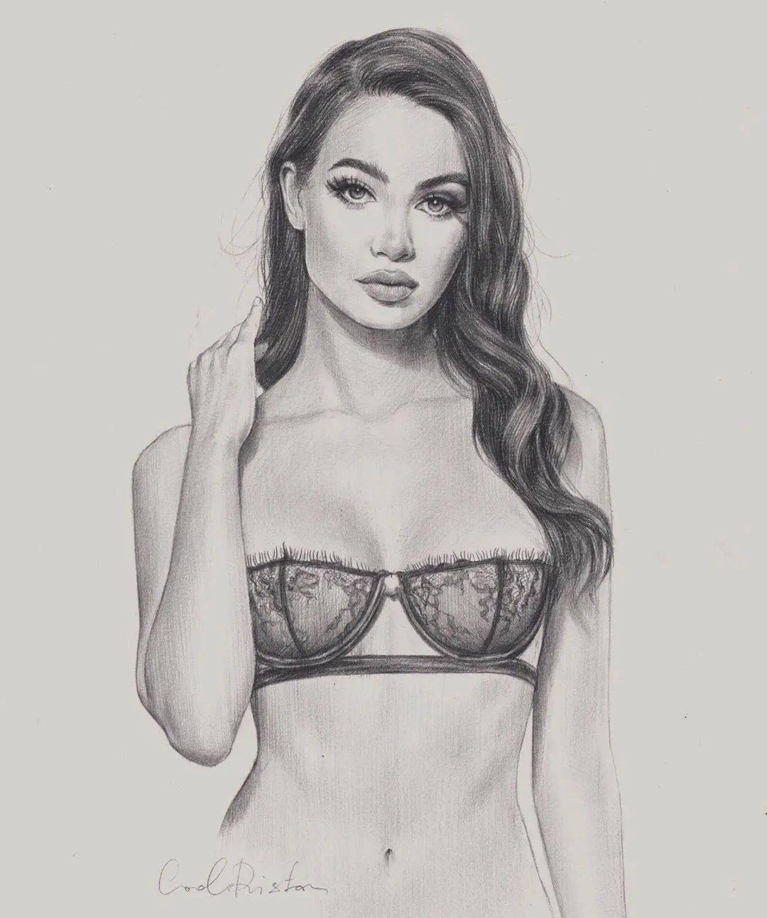 大神|时装画灵感|三庭五眼傻傻分不清楚?大神Nadia Coolrista超美步骤分享!