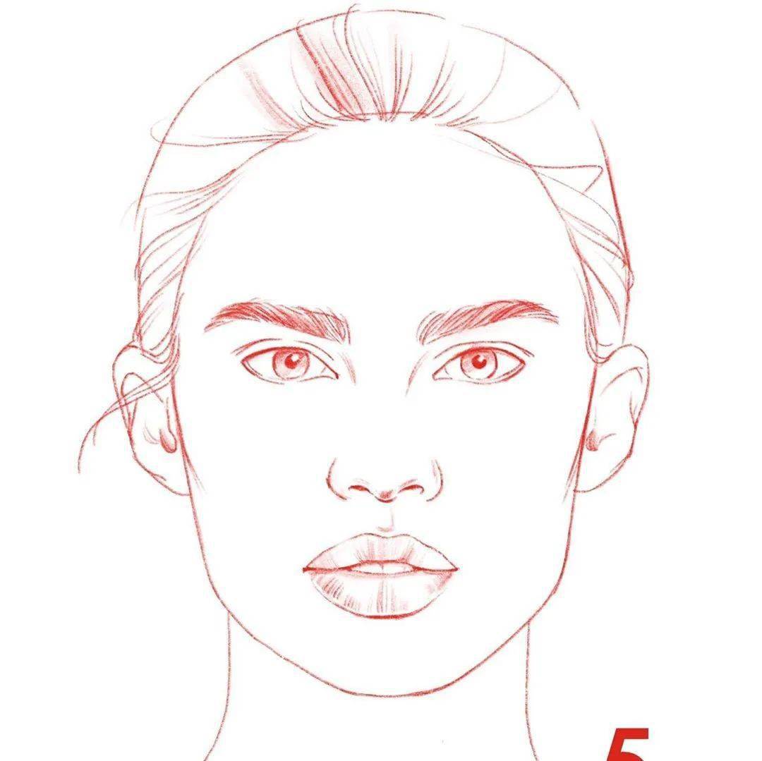 大神|时装画灵感|三庭五眼傻傻分不清楚?大神Nadia Coolrista超美步骤分享!