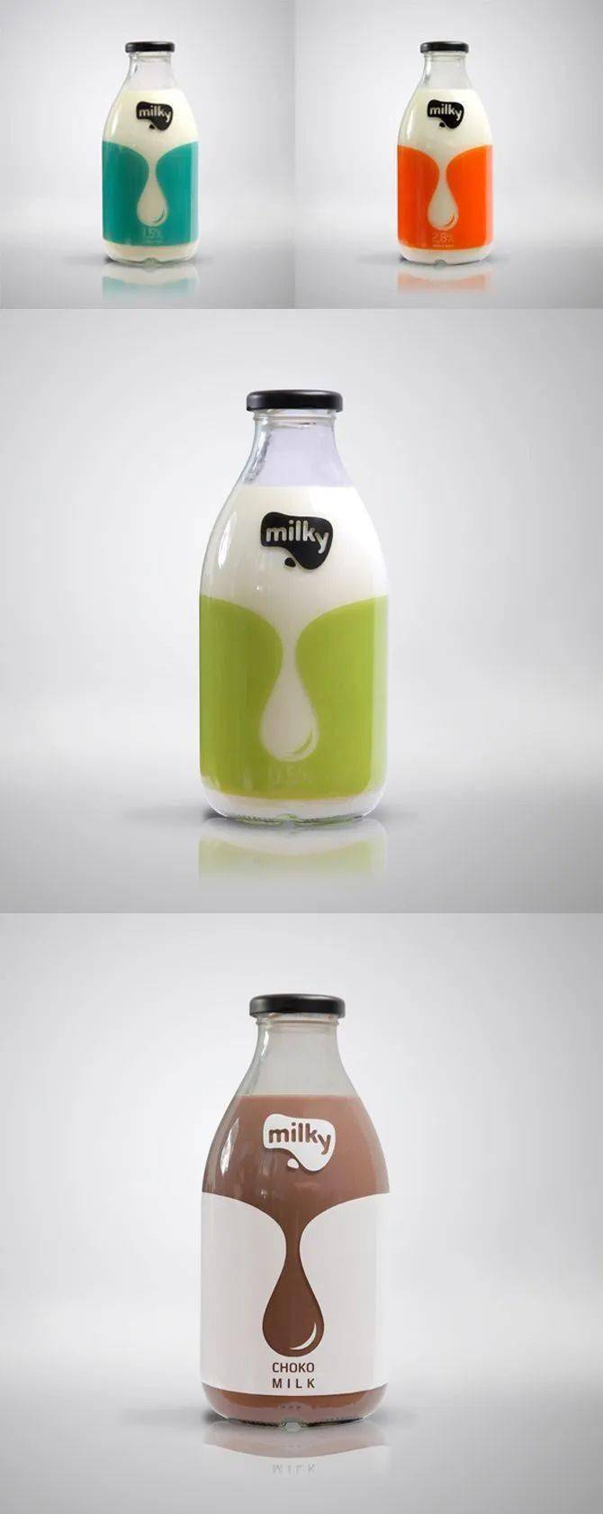 精选11例,最具创意的牛奶包装设计.