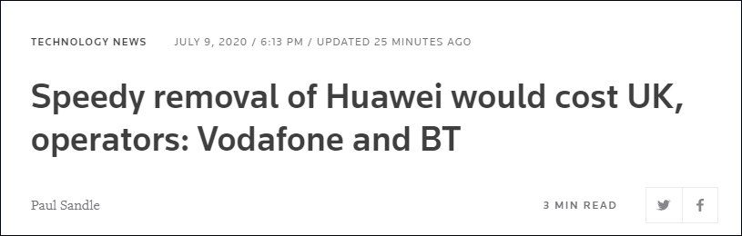 菲利普·詹森|英国电信CEO：想完全禁用华为产品，10年内不可能
