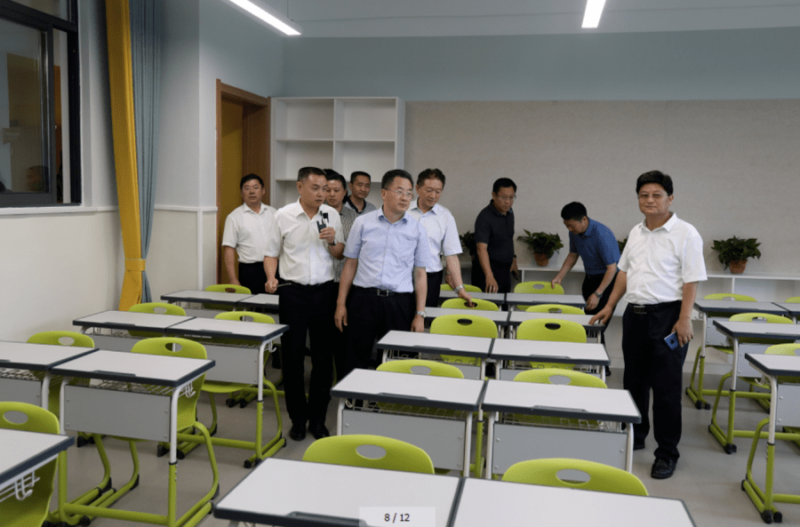 天立资讯泸州市委书记刘强一行视察天立春雨学校