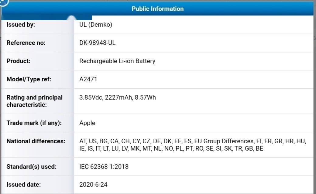 iPhone 12系列电池容量疑曝光：最大3697mAh