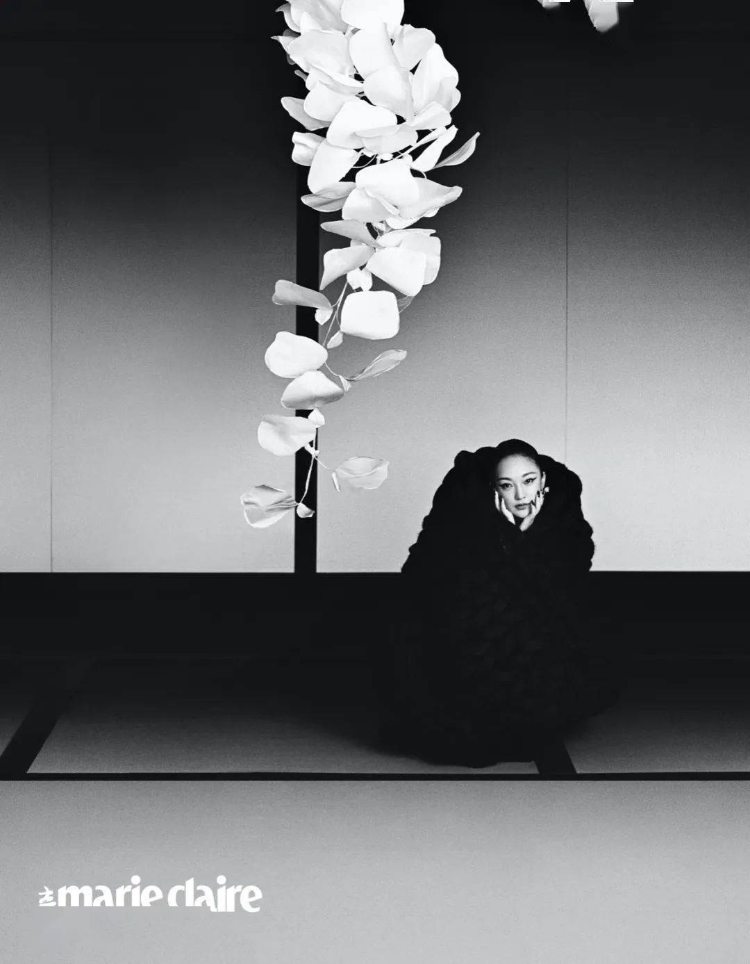 黑色|周迅 旁观｜嘉人封面