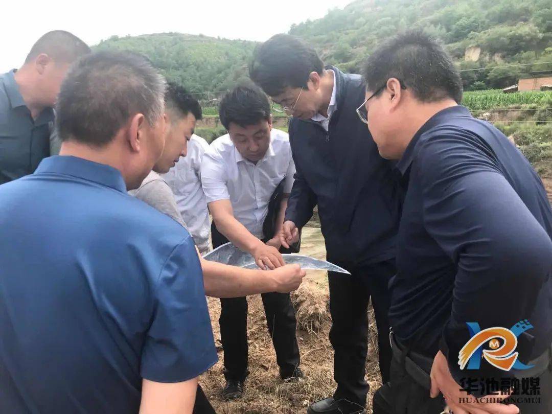 张小强实地查看了悦乐工业集中区污水处理站,华池县油田工业废弃物