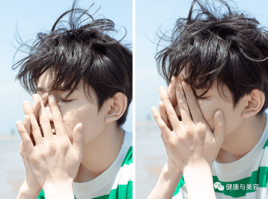 王源|王源的手臂晒成了棕色,防晒霜的量你得用这么多!