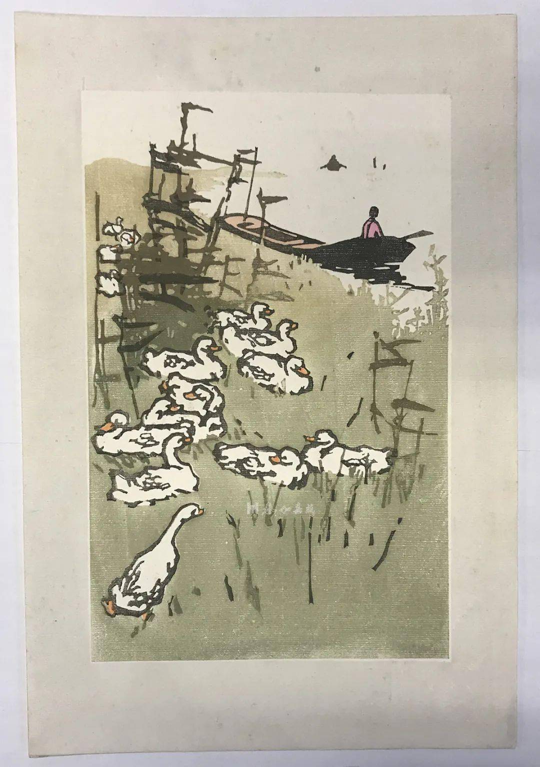 《欲放,杨永青《河畔,黄丕谟《太湖中犊山,李平凡《大鸽子》等