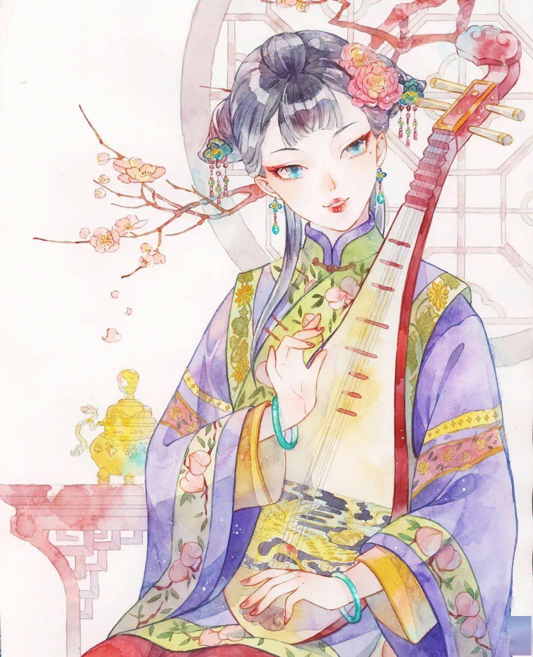 0基础涂出大神级水彩动漫,其实