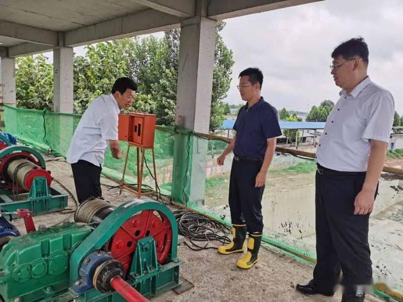 大王镇闻汛而动织密防汛安全网