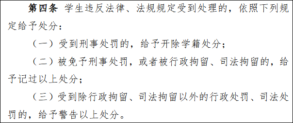 高校|学生犯罪留校察看？清华复旦等多家高校明确规定：开除学籍