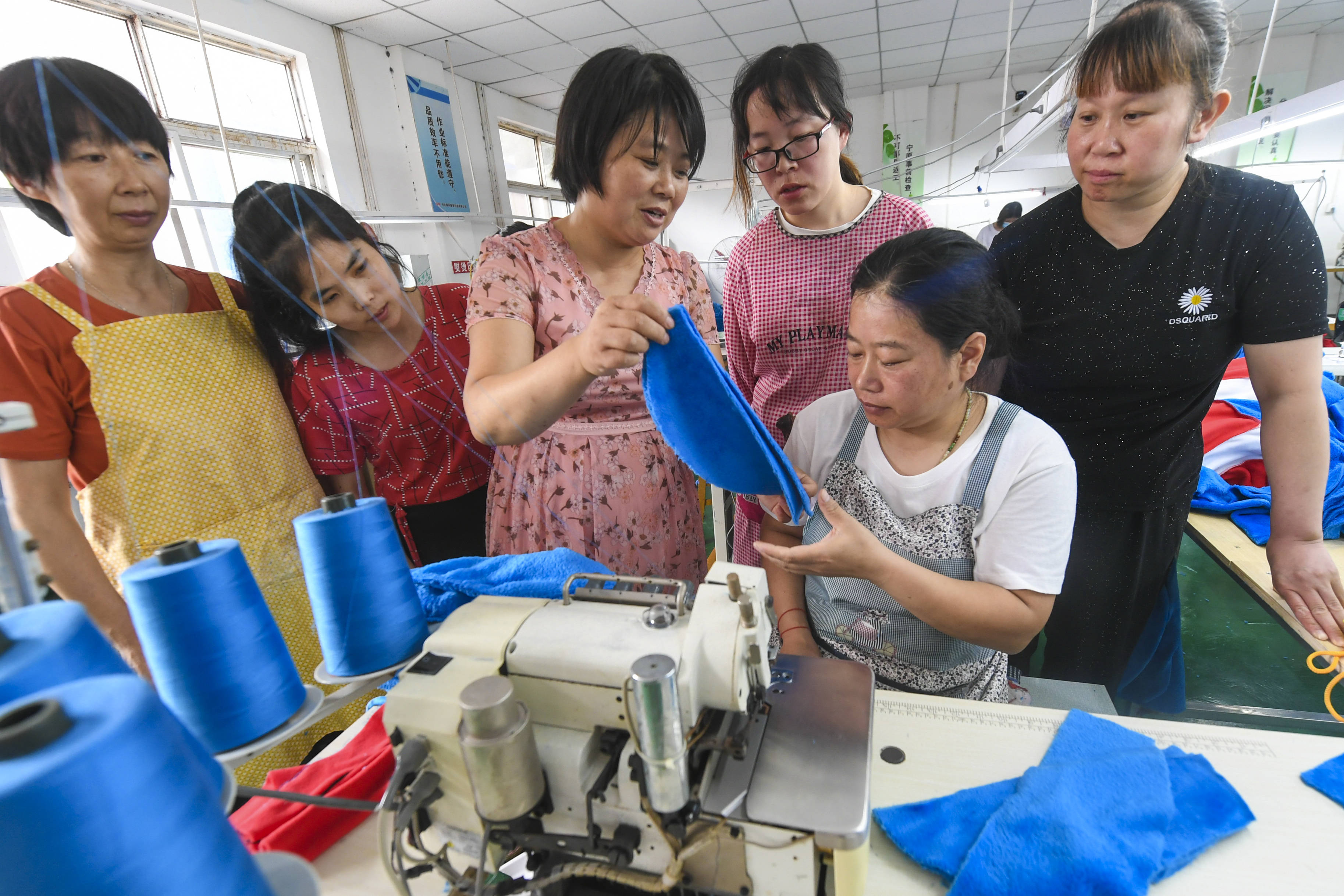 就业|河北武邑：“扶贫工坊”助脱贫