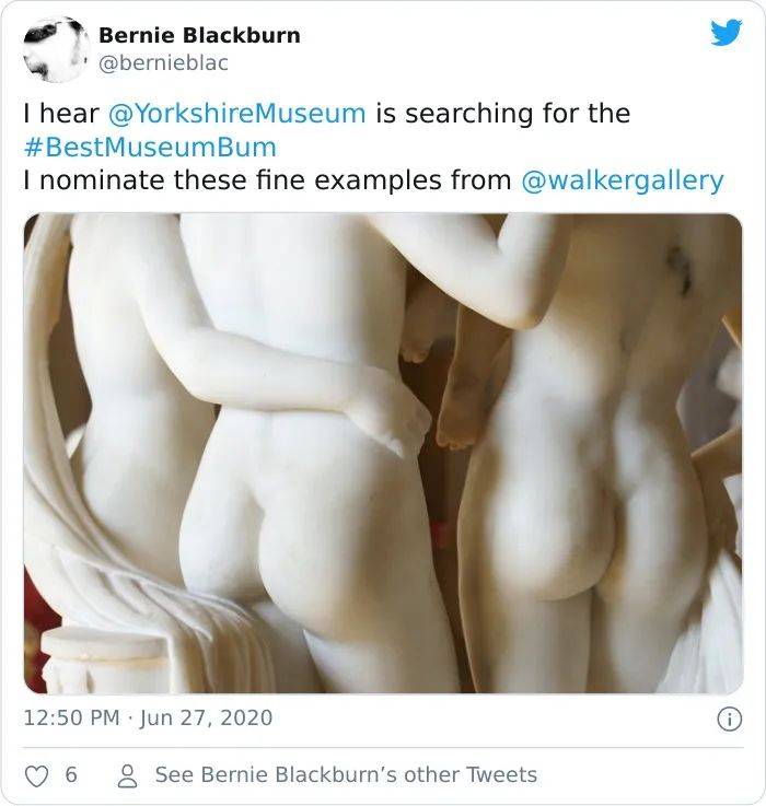 英国|遇见博物馆的美臀：英国博物馆“最佳屁股”挑战获响应