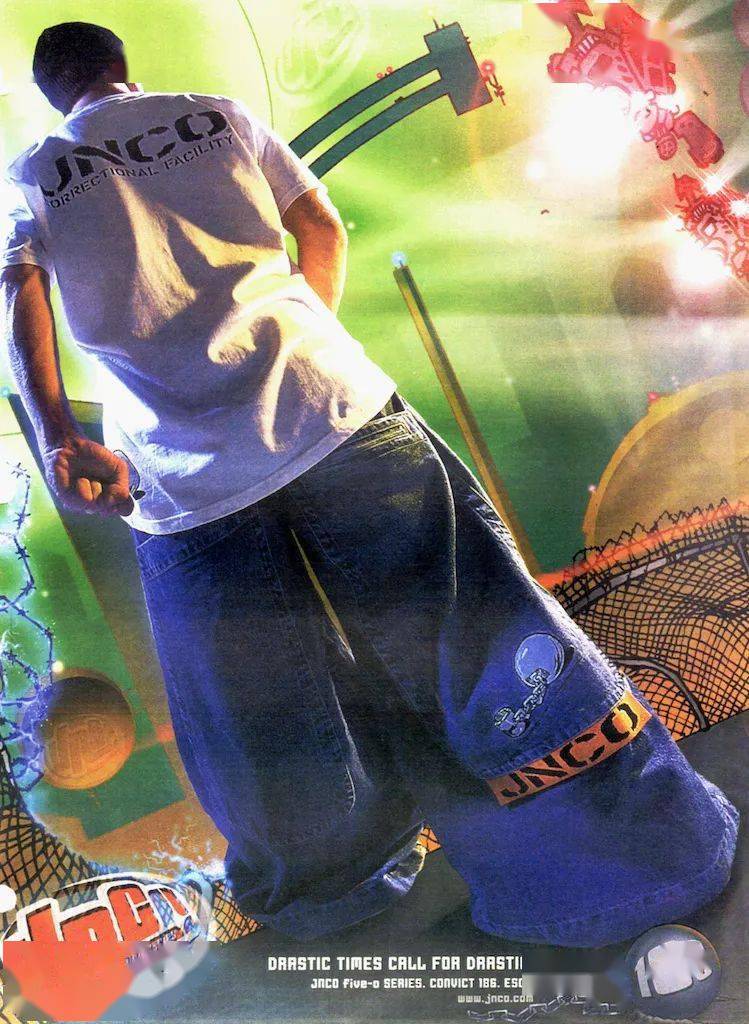 米袋|比米袋还宽的牛仔裤，是怎么制霸九十年代的？