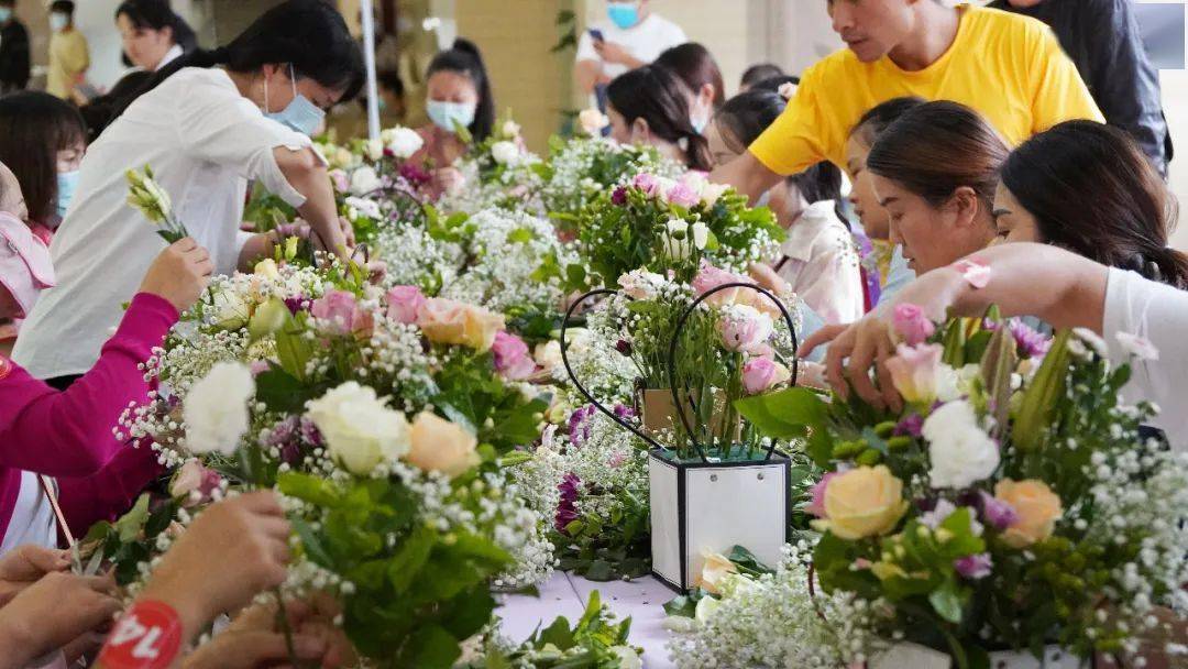 宝妈福利 | 花艺diy活动落幕,带你体验"花"样幸福