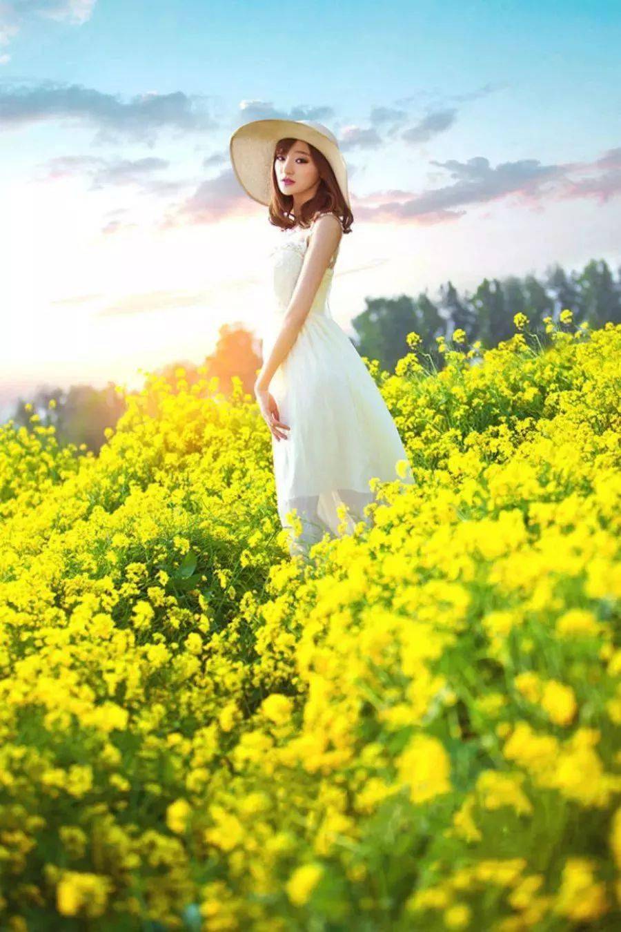 人像|油菜花人像这样拍摄让你秒变旅拍达人！